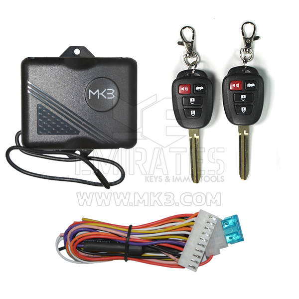 Sistema de entrada keyless de 3 + 1 botões modelo DK204 da Toyota