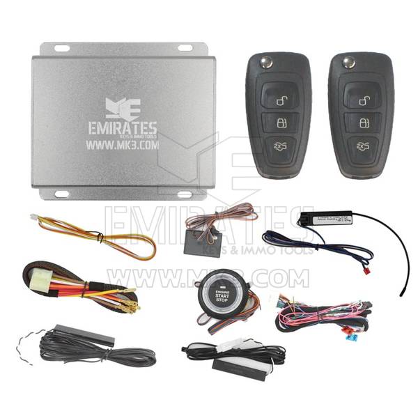 Sistema Universal de Partida do Motor EG-010 Ford Smart Flip Tipo de Chave Remota