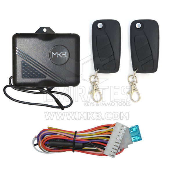 Sistema de entrada sin llave Fiat Fiorino Flip 3 botones Modelo GR109