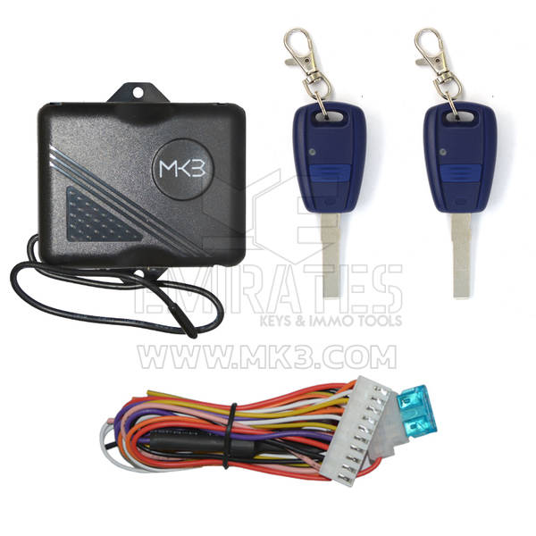 Sistema de entrada keyless de 1 botão modeloGR108 da Fiat