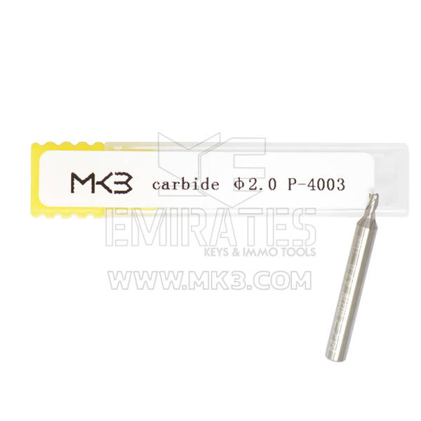End Mill Cutter Carbide Material 2.0mm φ2.0xD4x33