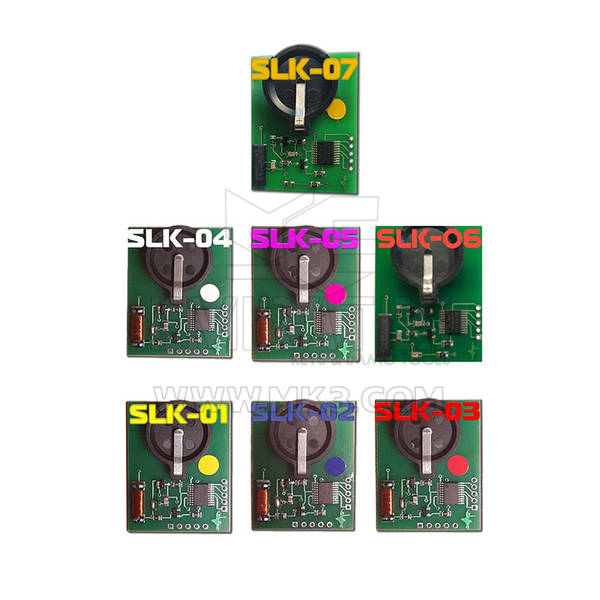 Pacote de emuladores Tango SLK 7 PCs SLK-01 + SLK-02 + SLK-03E + SLK-04E + SLK-05E + SLK-06 + SLK-07E Kit de emulador Toyota
