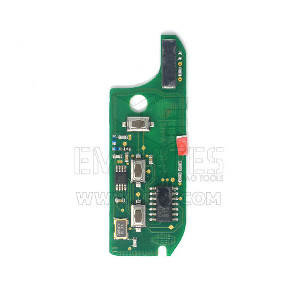 Iveco Fiat Magneti Marelli Orijinal Unlock PCB 3 Düğmeler 434MHz FSK PCF7946 Transponder