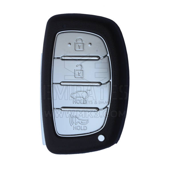 Chave remota inteligente original Hyundai Tucson 2016 4 botões 433 MHz 95440-D3100NNA