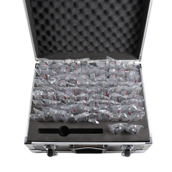 Original Lishi 102 Pieces Set Box 2 EN 1 CROCHETS ET DÉCODEURS DE VOITURE