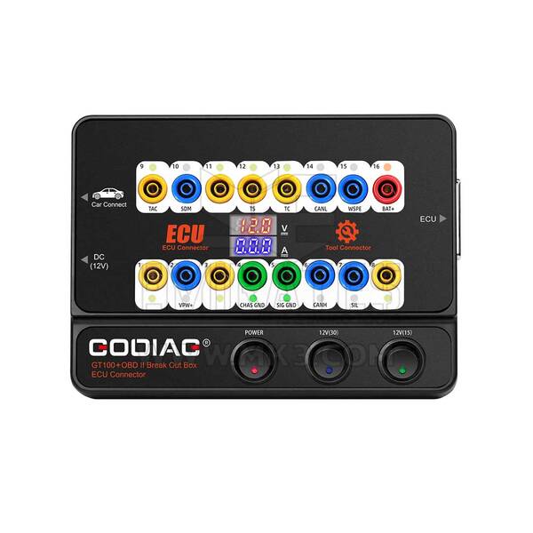 GODIAG GT100 + outils automobiles de nouvelle génération, connecteur ECU de boîte de dérivation OBD II