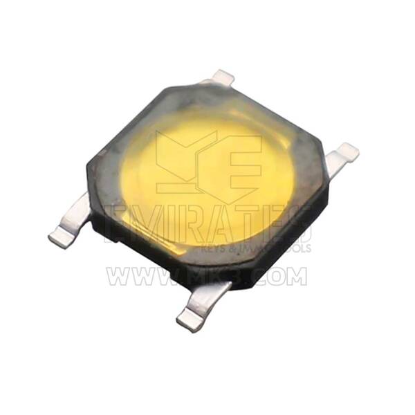 Button Tactile Switch Megane 2 Yellow 4.8X4.8X1.0H