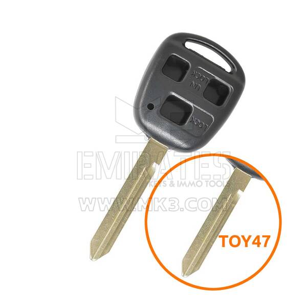 Chave Remota Toyota 3 Botões Toy47