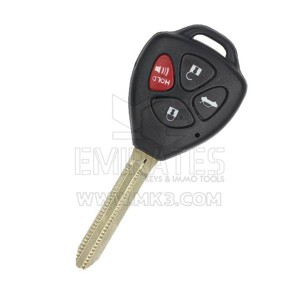 Toyota Warda Remote Key Shell 4 Buttons TOY43 Blade
