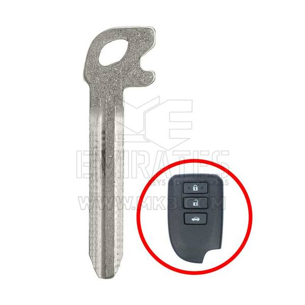 Toyota Yaris 2014 Smart Key Télécommande Lame