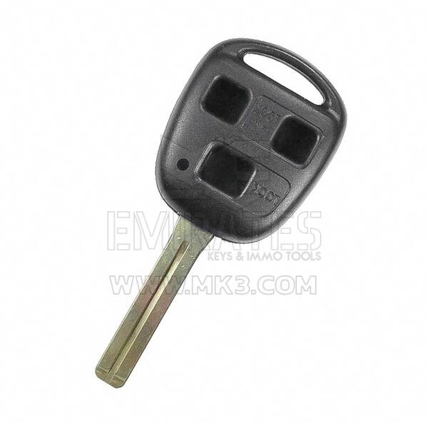 Корпус дистанционного ключа Lexus TOY48, короткий, 3 кнопки