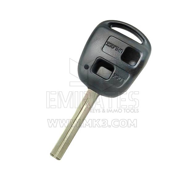 Корпус дистанционного ключа Lexus TOY48, короткий, 2 кнопки
