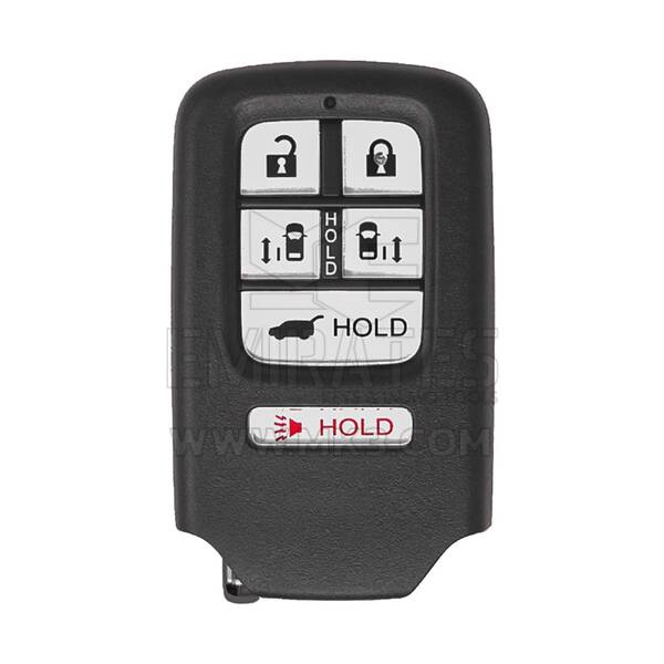 Chave remota inteligente original Honda Odyssey 2014-2017 6 botões 315 MHz 72147-TK8-A51