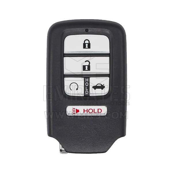 Telecomando originale Smart Key per Honda Civic 2016-2021 4+1 pulsanti 433 MHz 72147-TBA-A12