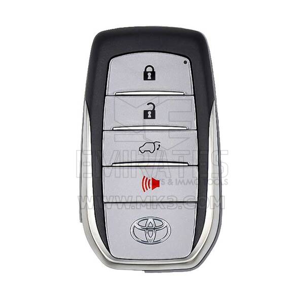 Toyota Fortuner 2016 Original Smart Remote Key 4 Buttons 433MHz