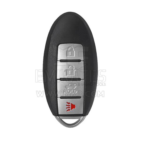 Nissan Altima 2013-2018 Coque de clé à distance intelligente 3+1 Bouton gauche Type de batterie