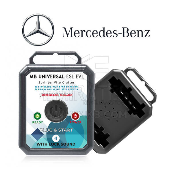 MB Universal Emulator - ESL ELV - Mercedes Benz VW Crafter Sprinter Steering Lock Emulator With Lock Sound