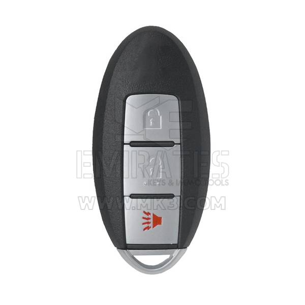 Botón elegante de Shell 2+1 de la llave de Nissan Infiniti con el tipo de batería derecho del surco lateral