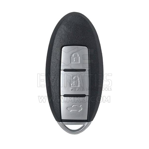 Infiniti Smart Remote Key Shell 3 botões à esquerda do tipo de bateria