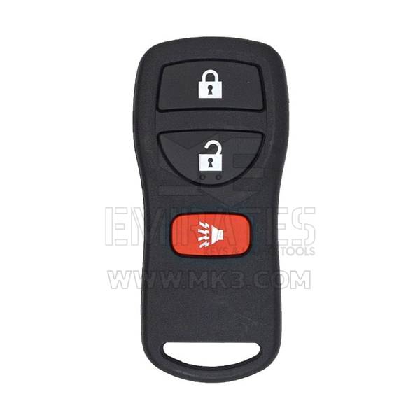 Coque de clé télécommande Nissan Tida 3 boutons