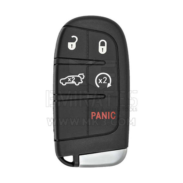 Jeep Grand Cherokee 2014-2021 Smart Keys Telecomando 4+1 Pulsanti 433 MHz