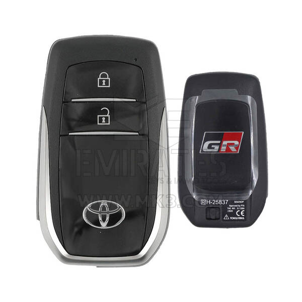 Toyota Hilux GR Sport 2016-2023, оригинальный ключ, 2 кнопки, 433 МГц