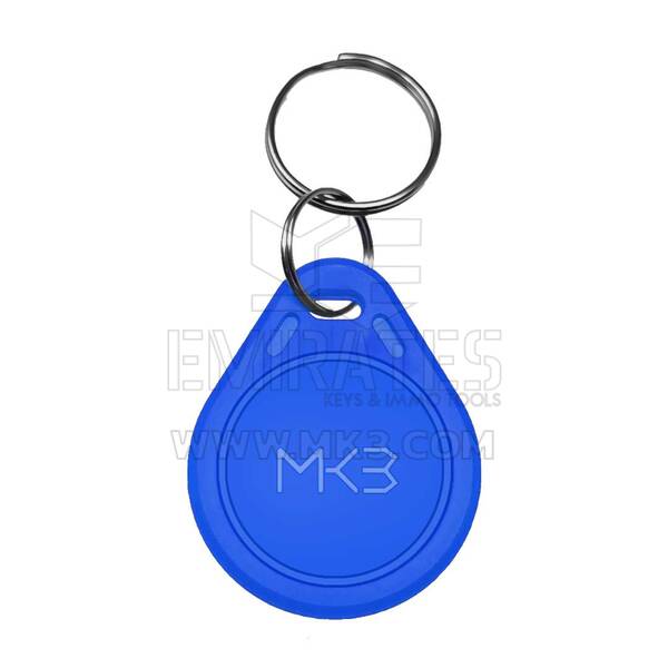 RFID KeyFob Tag 125Khz Riscrivibile Prossimità T5577 Card Portachiavi Blu