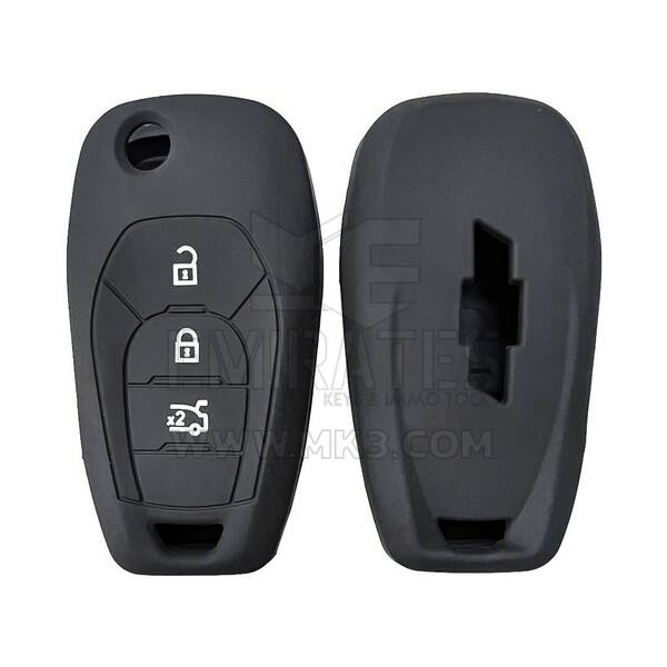 Silicone Case For Chevrolet 2018+ Flip Remote Key 3 Buttons
