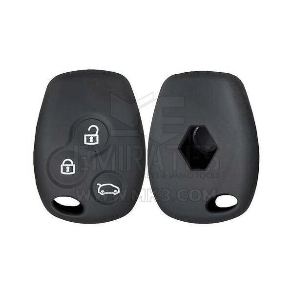 Coque en silicone pour clé à distance REN Dacia 3 boutons