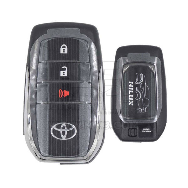 Оригинальный смарт-дистанционный ключ Toyota Hilux 2016-2022, 2 + 1 кнопка, 314,35/312,11 МГц 89904-0K101