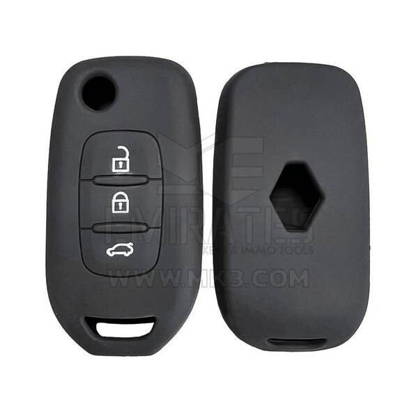 جراب من السيليكون لمفتاح REN Dacia Flip Remote Key 3 أزرار