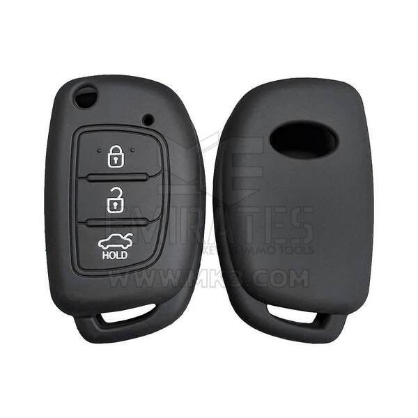 Funda de silicona para Hyundai Flip Remote Key 3 botones