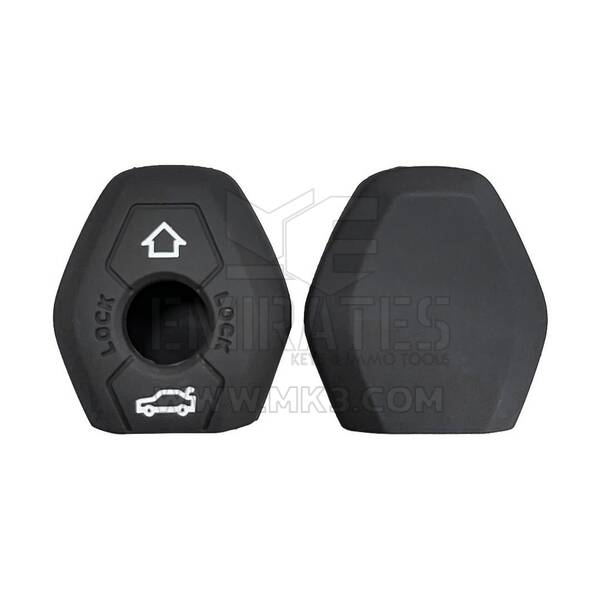 Coque en silicone pour clé à distance BMW CAS2 3 boutons