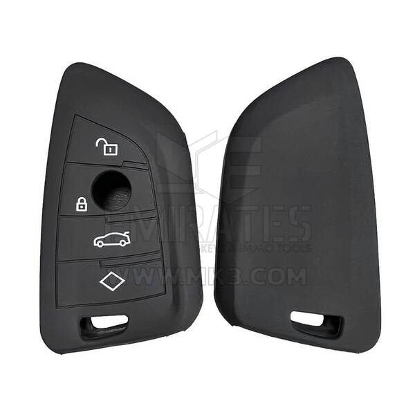 Custodia in silicone per BMW CAS4 F Series Smart Remote Key 4 pulsanti