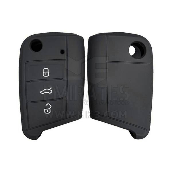 Silicone Case For VW Type B Flip Remote Key 3 Buttons MK3