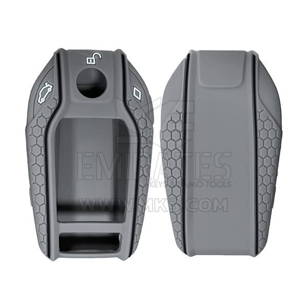 Silicone Engraved Case For BMW Touch Screen Display Remote Key