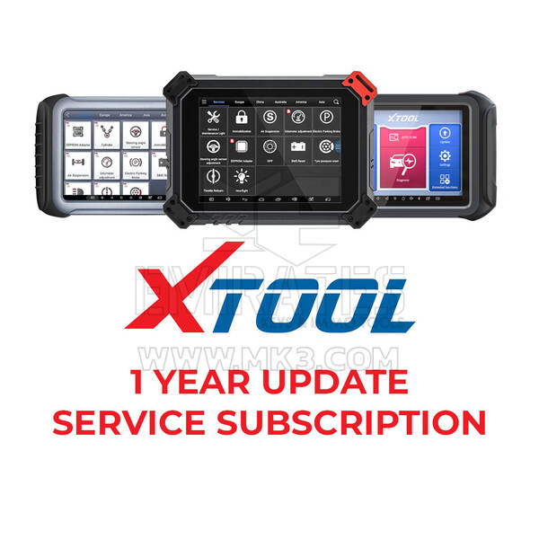 Xtool - X100 PAD Elite, H6 Elite, PS80, PS90, H6 Pro Assinatura de serviço de atualização de 1 ano