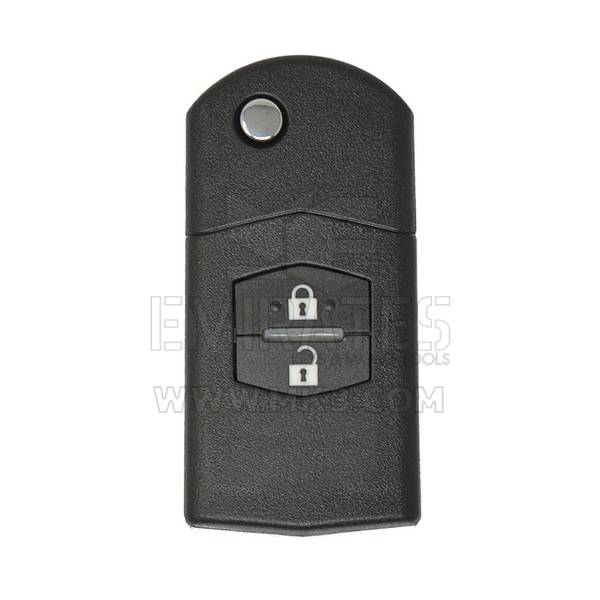 Mazda Flip Remote Key Shell 2 botões com cabeça