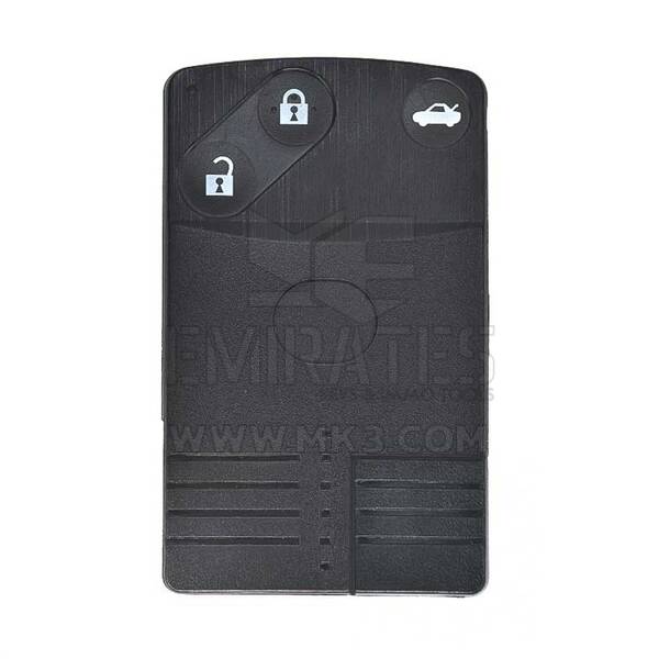 Coque de carte télécommande Mazda 3 boutons