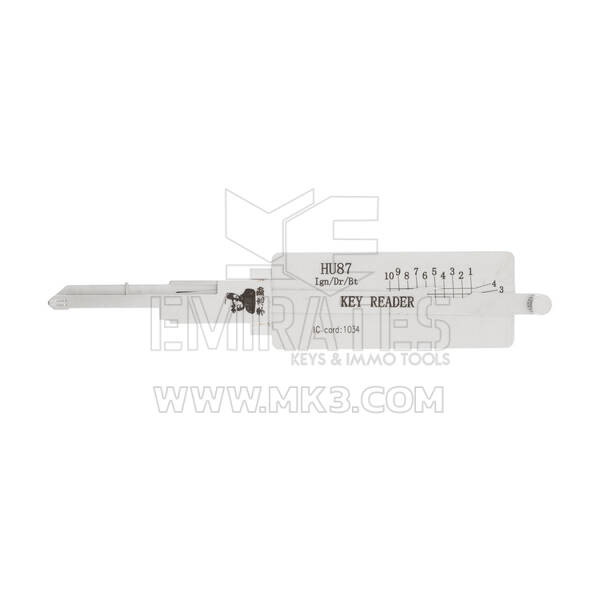 Original Lishi HU87 HU133 HU134 para Suzuki lector decodificador puerta de encendido maletero antideslumbrante