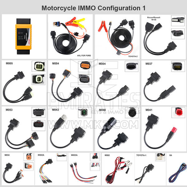 OBDStar MOTO Immo Kitleri Yapılandırması 1