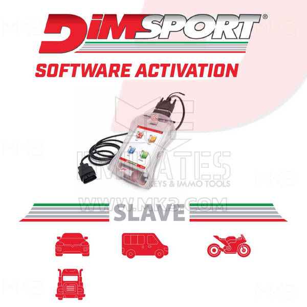 Dimsport - NEW GENIUS SLAVE - INTEGRATION OF ALL MISSING VEHICLE CATEGORIES ON NEW GENIUS (AV99NFPGALL-UP) Activation