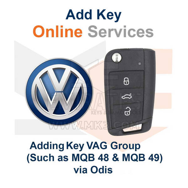 Adding Key VAG Group (Such as MQB 48 & MQB 49)  via Odis