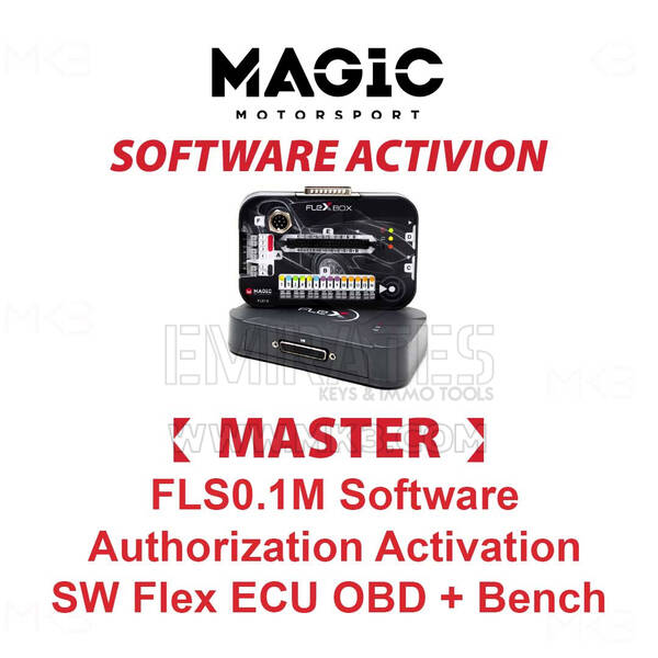 MAGIC FLS0.1M Software-Autorisierungsaktivierung SW Flex ECU (Autos, Lieferwagen, Fahrräder) OBD + Bench Master