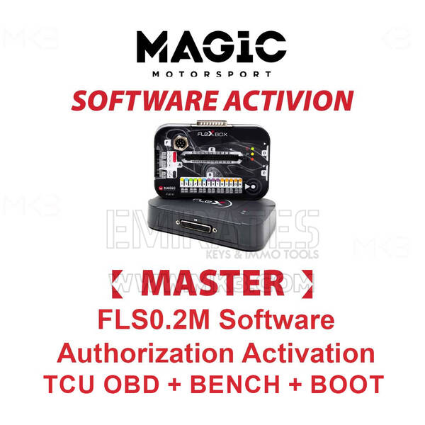 MAGIC FLS0.2M Software Authorization Activation SW Flex TCU OBD + BENCH + BOOT Master