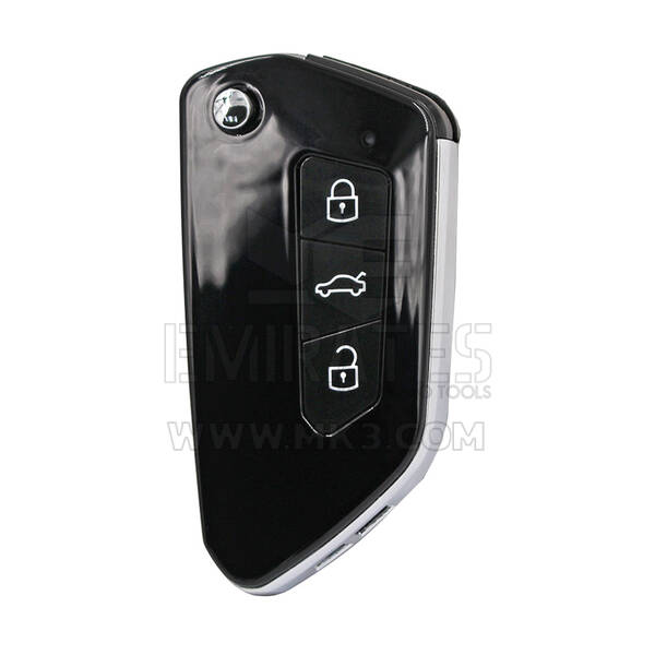 Keydiy KD Universal Flip Remote Key 3 Botones VW Tipo NB33