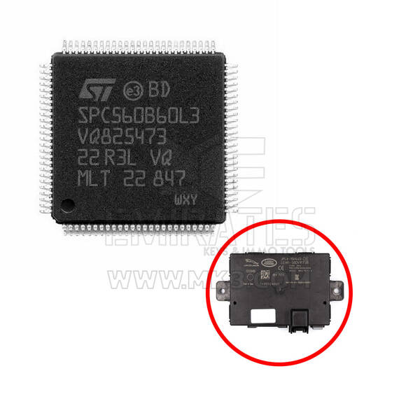 SPC560B60L3 MCU فيرجن رقاقة تستخدم لاند روفر جاكوار 2018+ KVM RFA IMMO Box