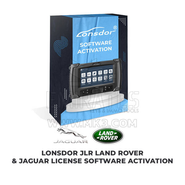 Ativação do software de licença Lonsdor JLR Land Rover e Jaguar