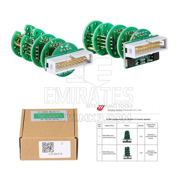 Módulo 11 de Yanhua ACDP BMW caixa de engrenagens/transmissão TCM ISN