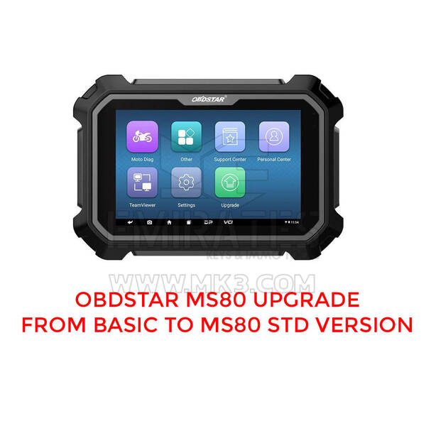 OBDStar MS80 Temelden MS80 STD sürümüne yükseltme